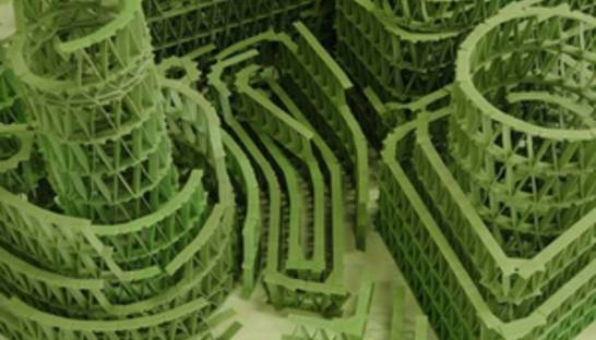 Во Франции художник создал скульптуру из четырех тысяч мятных жвачек