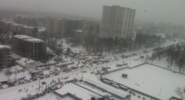 В Киеве за сутки выпала месячная норма осадков. В городе объявлена чрезвычайная ситуация