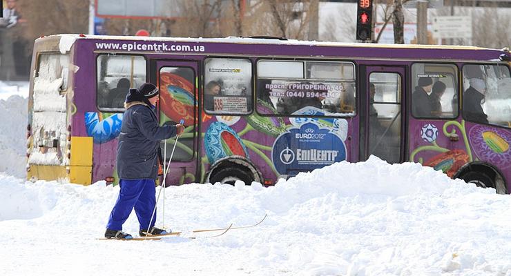 Снегопад в Киеве: фотохроника. Лучшие ФОТО от bigmir)net