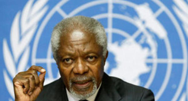 Кофи Аннан: Военное вмешательство в Сирию уже ничем не поможет