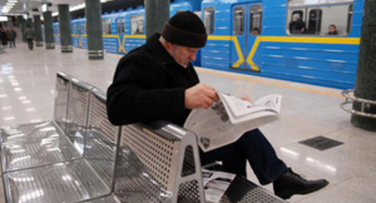 За прошлые сутки в киевском метро проехались два миллиона пассажиров