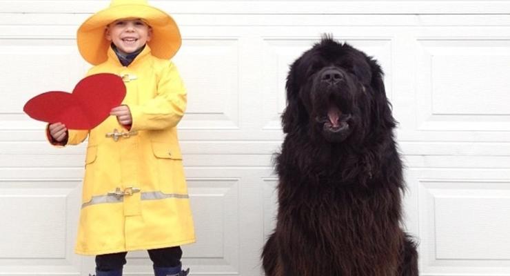 Мальчик и его собака: ФОТО лучших друзей стали хитом интернета