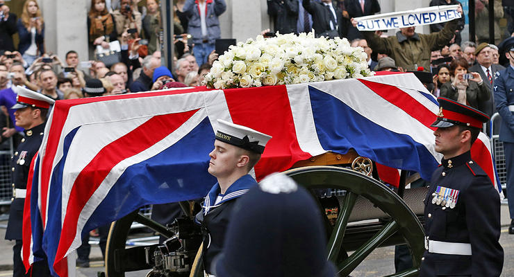 Прощание с Железной леди. В Лондоне похоронили Маргарет Тэтчер (ФОТО)