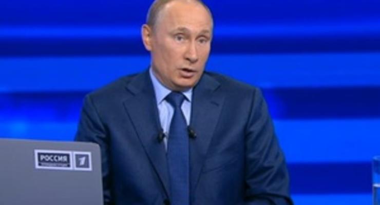 Прямая линия с Путиным: без казусов не обошлось