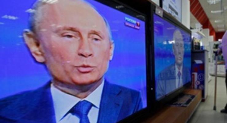 Путин вновь включен в международный список "врагов свободы прессы"