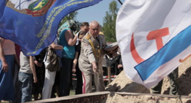 В Киевской области прошло перезахоронение 72 воинов Красной Армии