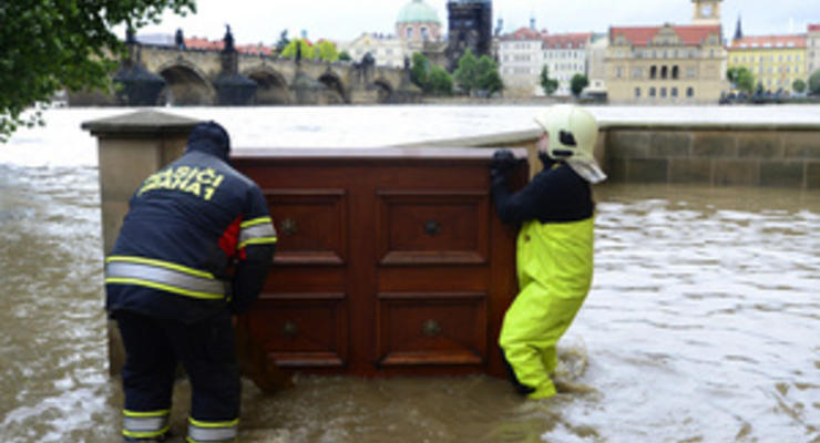 Завтра в Праге ожидается максимальный уровень воды