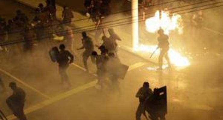 Финал Кубка конфедераций сопровождался ожесточенными столкновениями демонстрантов с полицией