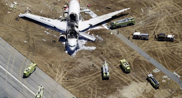 Авиакатастрофа в Сан-Франциско: ФОТО и ВИДЕО с места крушения Boeing 777