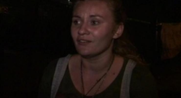 Протест в Святошино: избитая девушка чувствует себя хорошо