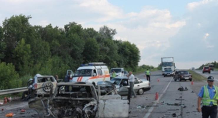 Россиянина подозревают в совершении ДТП, повлекшем гибель четырех человек на Одесской трассе