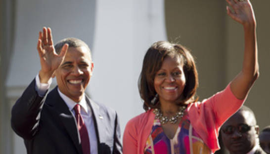 Барак и Мишель Обама поздравили королевскую чету с рождением первенца