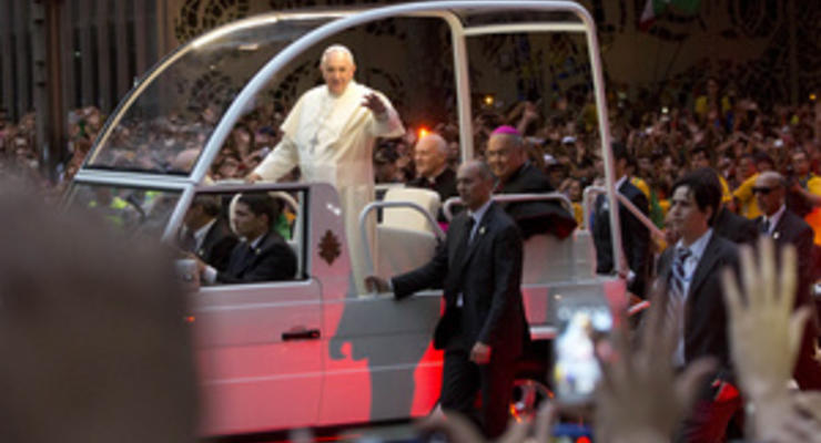 Власти Бразилии признали ошибки в обеспечении охраны Папы Римского
