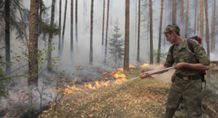 В Ивано-Франковской области горит 2 га леса