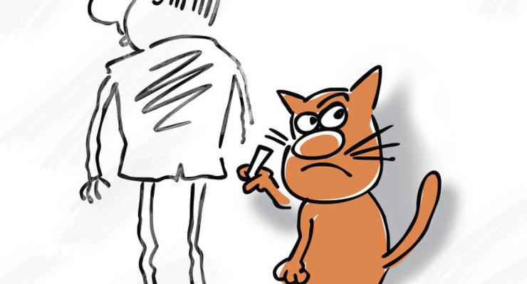 Рисунок Путина: Сеть взорвалась потоком демотиваторов про кота (ФОТО)