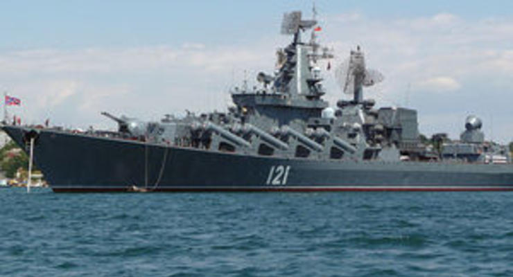 Россия направила в Средиземное море ракетный крейсер, прозванный в НАТО "убийцей авианосцев"