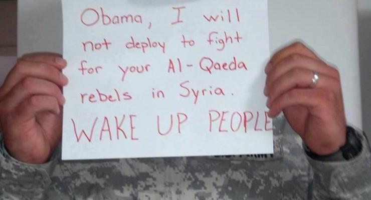 "Проснитесь, люди!" Американские военные анонимно протестуют против войны в Сирии