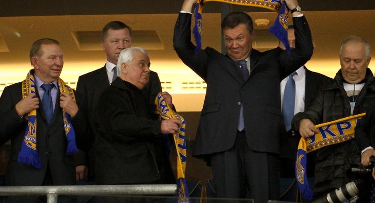 Матч Украина-Англия собрал четверых президентов вместе (ФОТО)