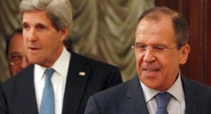 Керри: Переговоры с Лавровым по сирийскому вопросу прошли конструктивно