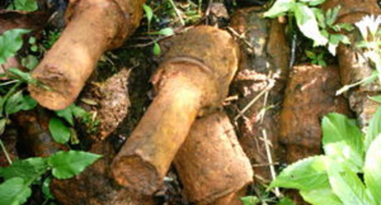 В Киевской области обнаружили тайник с боеприпасами