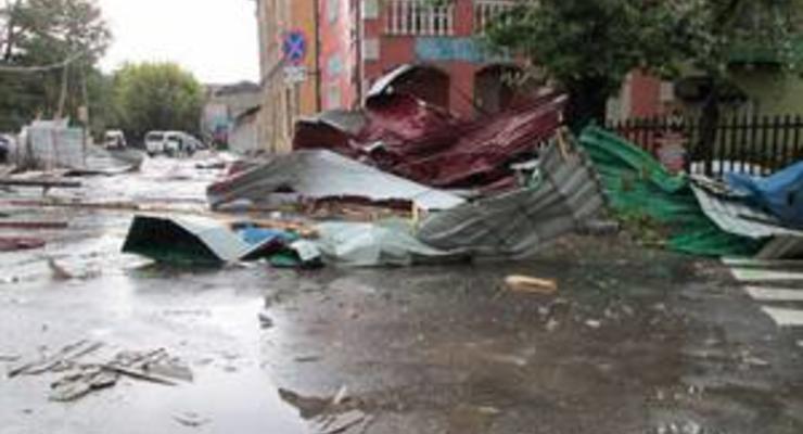 Ураган во Львовской области нанес ущерб в размере двух миллионов гривен