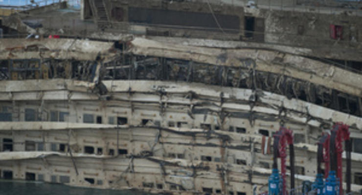 На месте крушения Costa Concordia спустя полтора года найдены останки тел