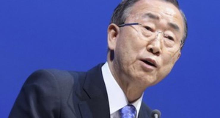 Генсек ООН призвал сирийских мятежников представить единую делегацию на Женеве-2