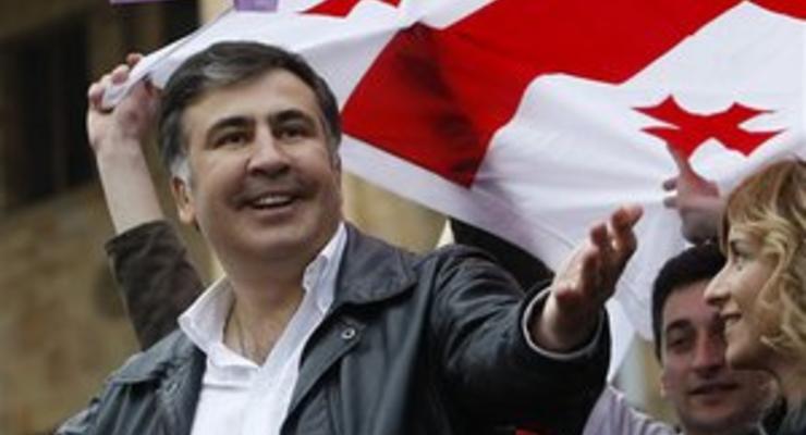 Саакашвили переизбрали на пост главы своей парти