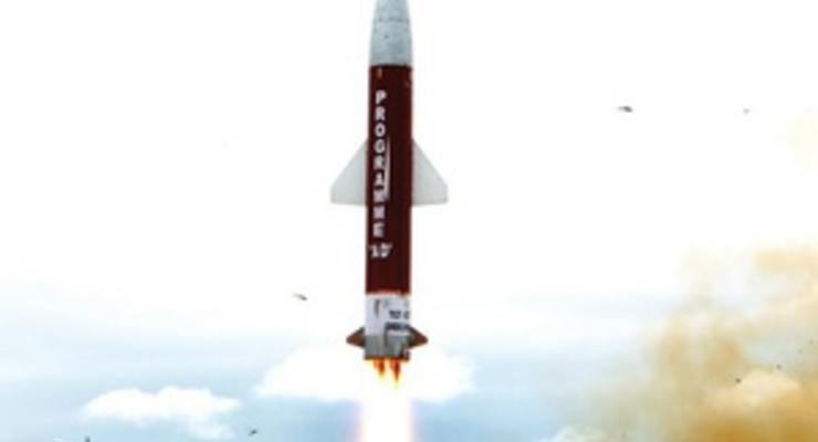 Индия успешно запустила ракету, способную нести ядерный заряд