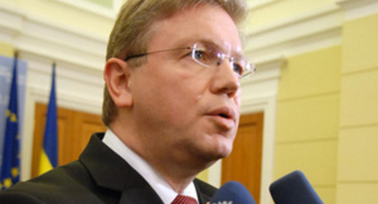 Еврокомиссар Фюле вновь прибудет в Украину с официальным визитом