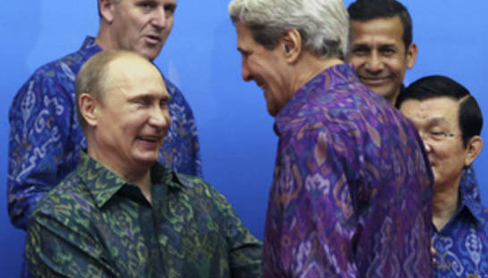 Путин встретился с госсекретарем США на Бали