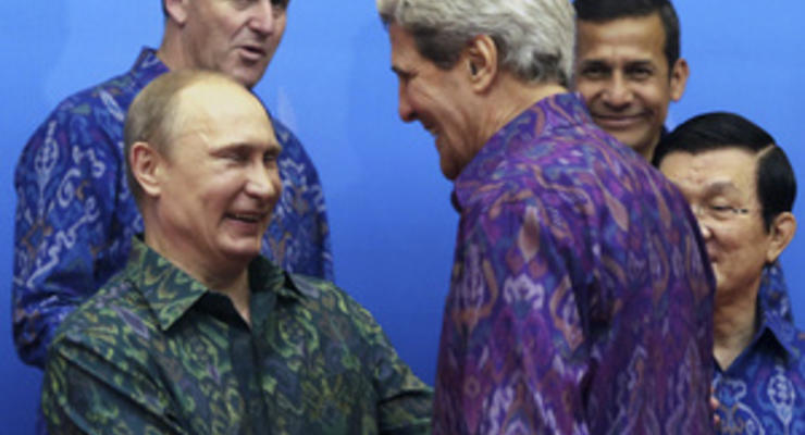 Путин встретился с госсекретарем США на Бали
