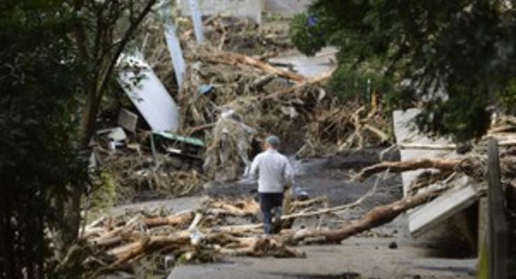 В Японии продолжаются поиски более 40 пропавших без вести после сильнейшего тайфуна