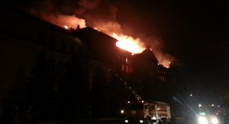 Спасатели ликвидировали пожар в киевском университете