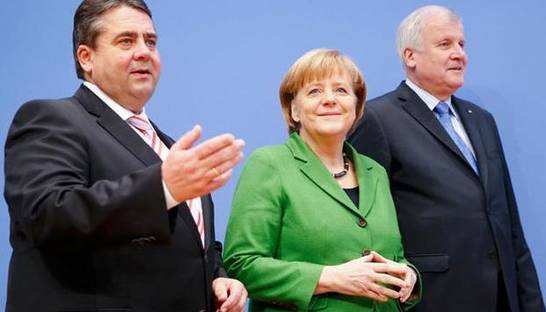 Партия Меркель договорилась о коалиции с социал-демократами