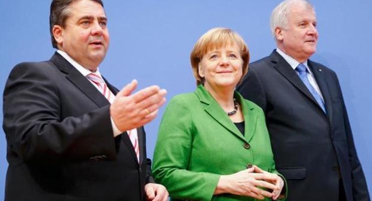Партия Меркель договорилась о коалиции с социал-демократами