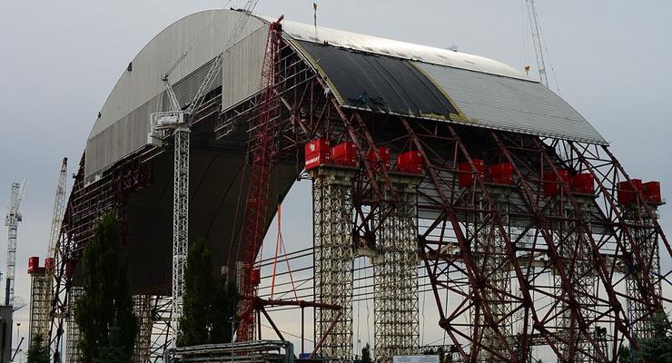 Как строят саркофаг в Чернобыле: ФОТО гигантской арки