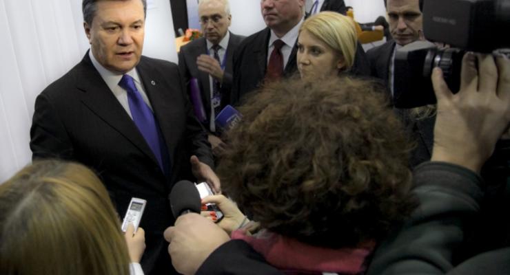 Янукович о СА с Евросоюзом: Что это за соглашение, когда нас берут и "наклоняют"