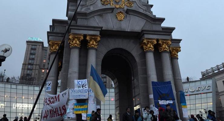 На Майдане в Киеве скончался мужчина