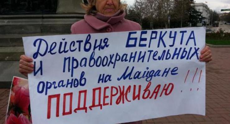 Русская община Севастополя выступила в поддержку действий Беркута, разогнавшего Евромайдан