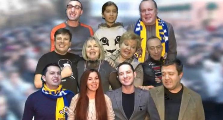 Одесситы сняли видеоклип в поддержку Евромайдана