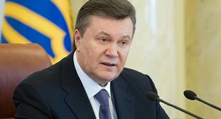 Виктор Янукович выступает в прямом эфире (ВИДЕО)