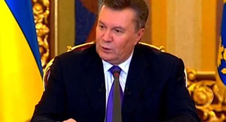 Пресс-конференция Виктора Януковича. Подборка видео