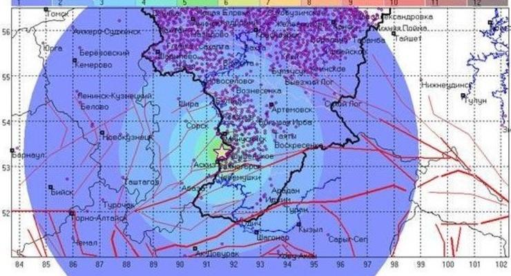 Режим ЧС ввели в Хакасии из-за землетрясения