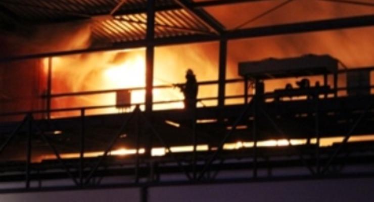 Число погибших в результате пожара на рынке в Киевской области возросло до двух человек
