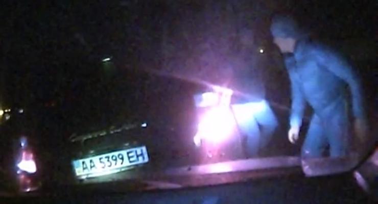 В Броварах нашли автомобиль злоумышленников, которые избили Чорновол