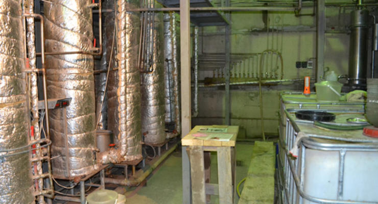 В Чигирине разоблачен подпольный спиртзавод мощностью тысяча литров спирта в сутки