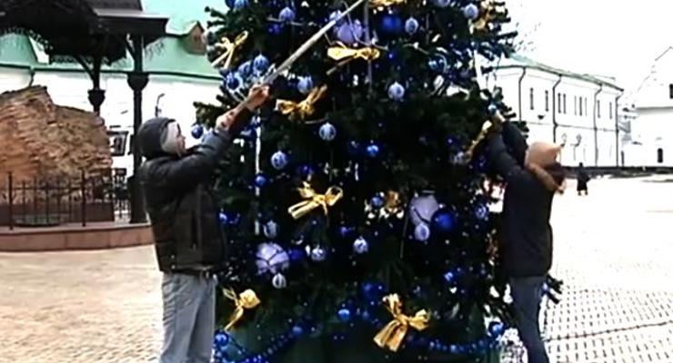 Как снимали новогоднее обращение президента Януковича