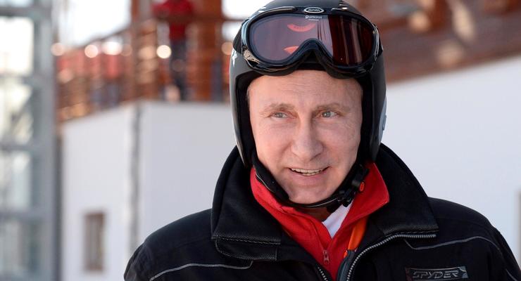 Путин опробовал горнолыжные трассы олимпийского Сочи