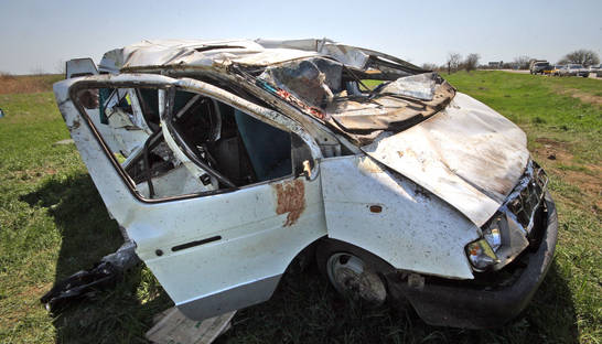 Более ста человек погибли на дорогах Крыма в 2013 году